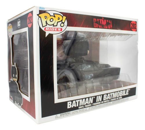 Funko Pop Batman Batmobile Batimovil Auto Dc Caja Lastimada