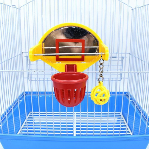 Mb Mascota Pájaro Baloncesto Apilamiento Forrajeo Juguete