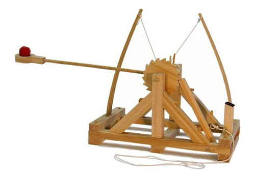 Kit De Catapulta Leonardo Da Vinci