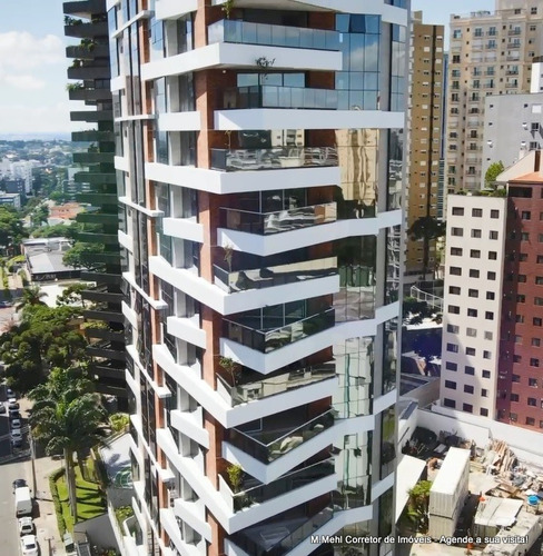 Imagem 2 de 30 de Apartamento Com 3 Dormitórios À Venda Com 378.53m² Por R$ 3.140.000,00 No Bairro Cabral - Curitiba / Pr - M2ca-arbo1