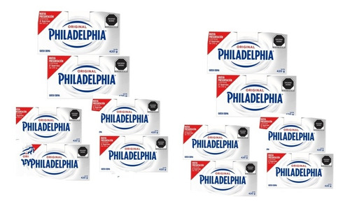Queso Crema Philadelphia Original 420g 12pzss (Usado)