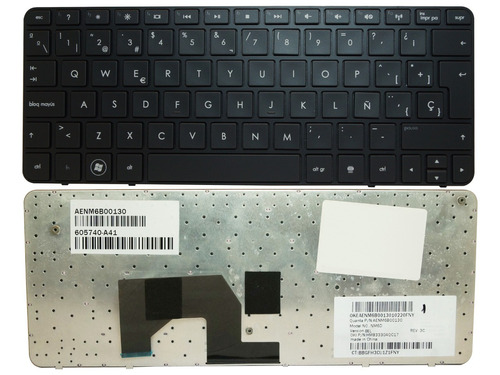 Teclado Negro Hp Mini 210 1135la