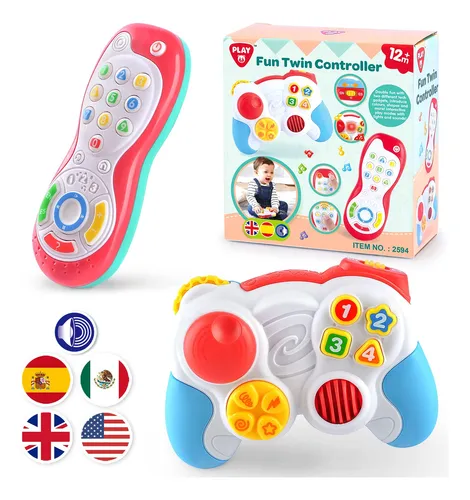 Play Juguete Controlador Para Bebé, Juguetes Bilingües De.