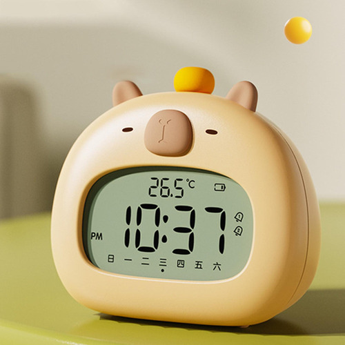 Reloj Despertador Digital Con Luz Nocturna Y Carga Usb Para