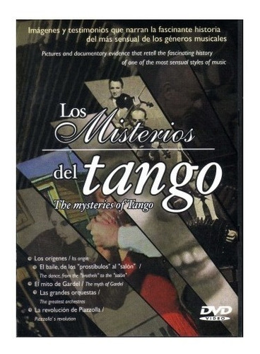 Los Misterios Del Tango Dvd Nuevo