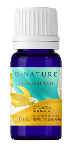 Aceite Esencial Ylang Ylang 10 Ml Bnature Puro Y Natural