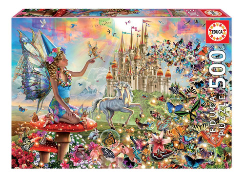 Puzzle Educa Borras 500pcs Fairy & Burerflies 19247