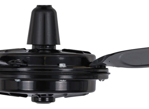 Ventilador de teto Ventisol Comercial preto com 3 pás de plástico, 96 cm de diâmetro 127 V