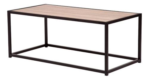 Mesa De Centro Rectangular De Madera