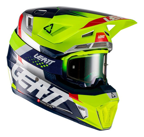 Casco Leatt  Kit Moto 7.5 V2 Lime Talla M