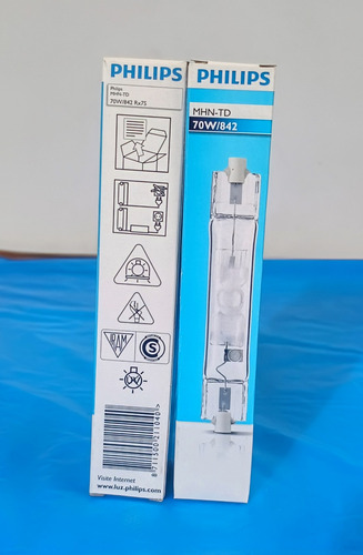 Lampara Halogenuro Metálico 70w Philips Color Cálido