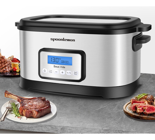 Olla Sous Vide 6 L Precisión, Temperatura Y Temporizador