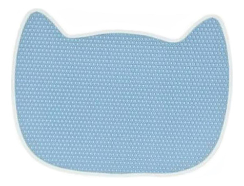 Cute Cat Litter Mat, Alfombrilla Protector De Piso Lavable