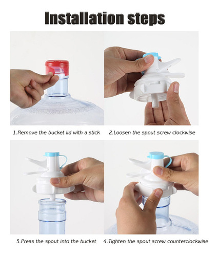 Soporte For Dispensador De Agua For Botellas De 3 A 5