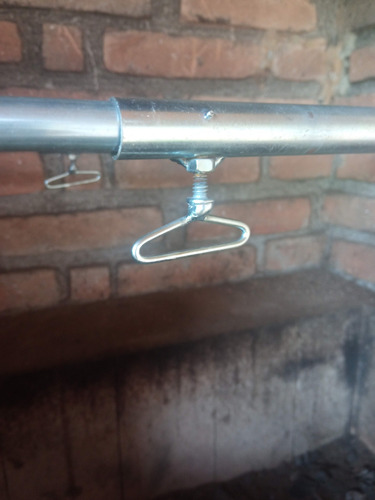 Imagem 8 de 8 de Kit C/2 Suportes/extensores P/espetos Ou Grelha Churrasco