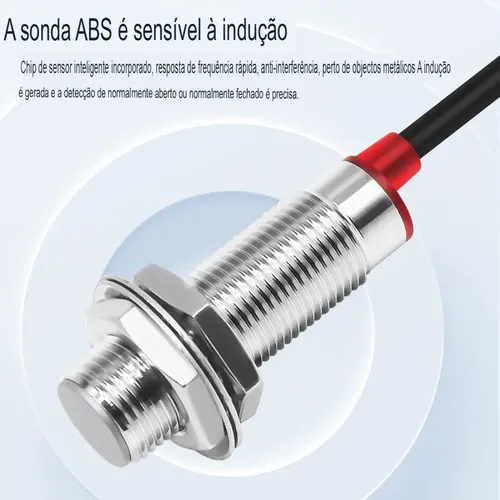 Sensor Magnético Njk-5002d Npn Nf 5 A 30 Vdc M12 Faceado