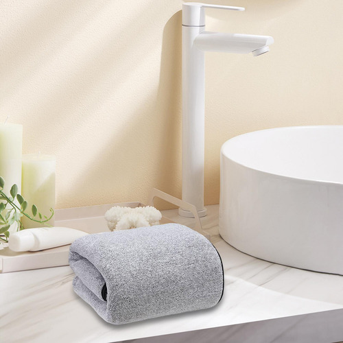 Toalla De Baño, Toalla De Secado Rápido De Terciopelo A