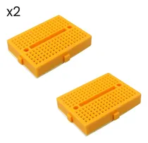 Comprar Mini Protoboard 170 Puntos Color Amarilo Breadboard Syb Kit2