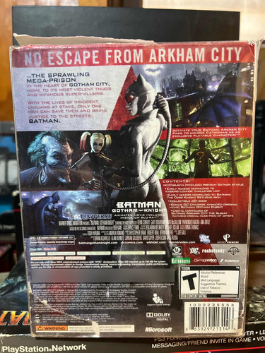 Batman, Arkham City Xbox 360, Collectors Edition