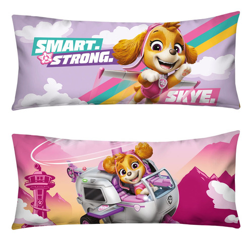 Almohada Súper Jumbo Paw Patrol Smart - Providencia Color Rosa claro