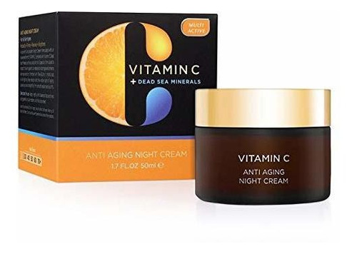 Crema Nocturna Edom Vitamina C Potente Crema Antioxidante De