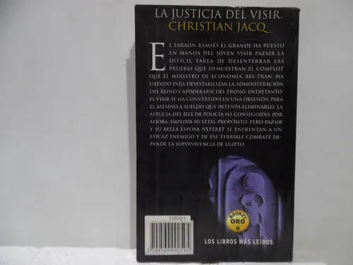 La Justicia Del Visir / Christian Jacq / Booket (Usado)