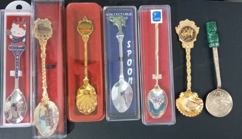 Cucharitas Del Mundo Souvenir De Colección 