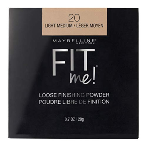 Polvo Facial Maybelline Fit Me Loose Finishing Powder, Ligh