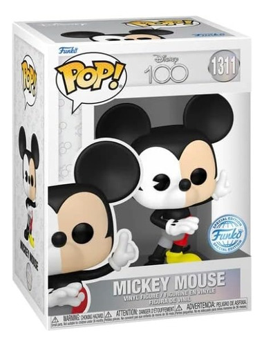 Funko Pop Disney 100 - Mickey Mouse (split Color) #1311