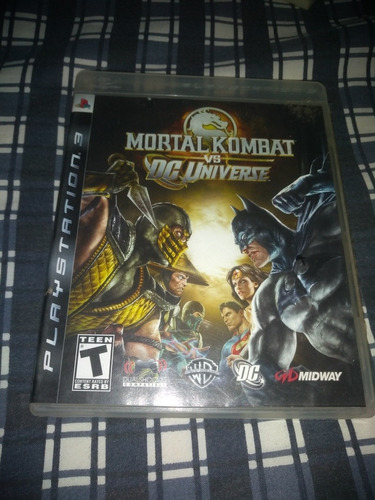 Playstation 3 Ps3 Videojuego Mortal Kombat Vs Dc Universe (Usado)