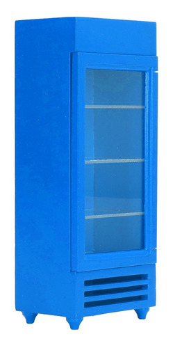 Refrigerador Vertical Doll House, Tamaño 1:12 Wood High