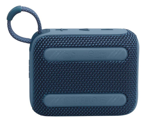 Bocina Portátil Jbl Go 4 Bluetooth, Azul