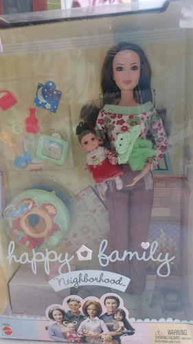 Barbie Vecina Happy Family Uso Nulo (Usado)