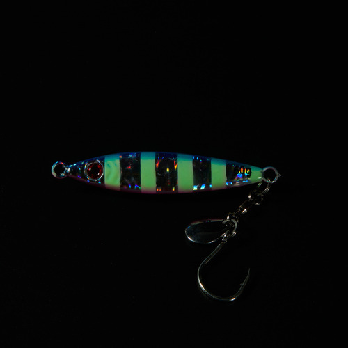3pcs Jig 60g Señuelos Luminoso Para Pescar Lance Largo Mar Color 6003