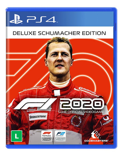 Jogo F1 2020 (edição Schumacher Deluxe) - Ps4