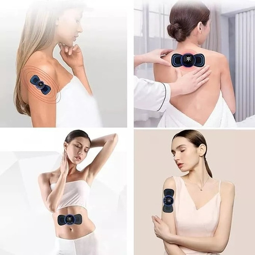 3 Pcs Electro Estimulador/masajeador De Pies/cuello Masaje