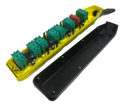 Botonera 6 Botones + Hongo + Alarma De Inicio - Pln08d6 -