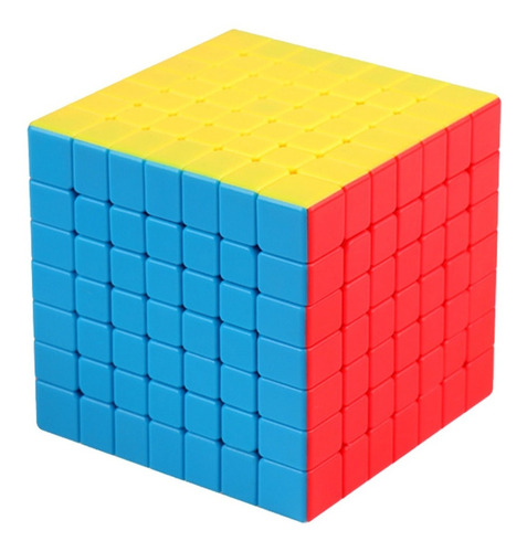 Cubo Rubik 7x7 Moyu Profesional Lubricado Color De La Estructura Stickerless