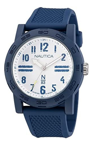 Reloj Nautica N83 Napats301 Ayia Triada Para Hombre Con Corr