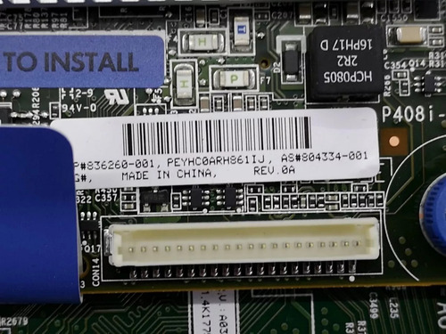 804334-001 P408i-a Sr 12 Sas Para Dl360 Dl380 Ml350 Dl20 G10