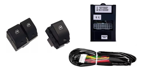 Kit Vidro Eletrico Saveiro G5g6g7 08/12 G 2 Portas