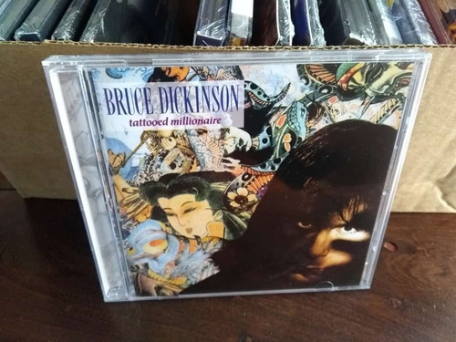 Bruce Dickinson Tattoed Millonarie Cd Imp Usa Iron Maiden