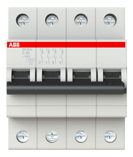 Termica Abb Tetrapolar 4x20 Amper