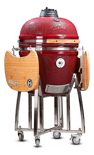 Parrilla Asador Kamado Argentino Criollo Carmin 21