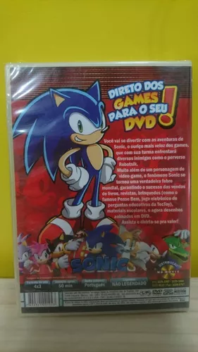 2 DVDs - Sonic 1 e 2 - O FIlme