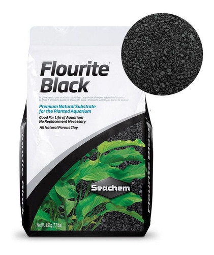 Substrato Para Aquários Seachem Flourite Black 7kg