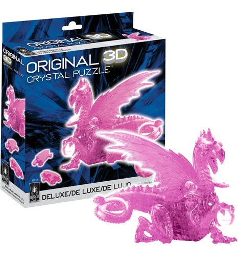 Rompecabezas De Cristal 3d Originales | Dragon Deluxe Origin