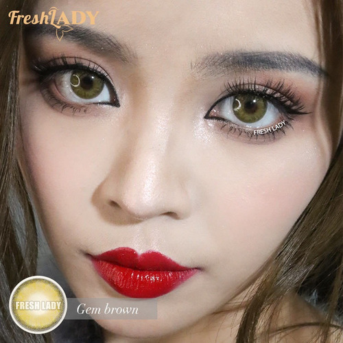 Imagen 8 de 10 de Freshlady - Gem Brown Lentes De Contacto
