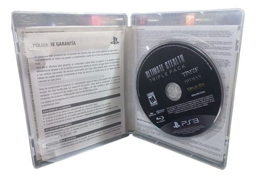 Imagen 3 de 3 de Hitman / Deus Ex / Thief Pack 3 En 1 - Ps3 Fisico Original
