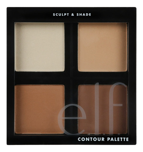 Elf Cosmetics Paleta Contorno E Iluminador Polvo Semi Mate